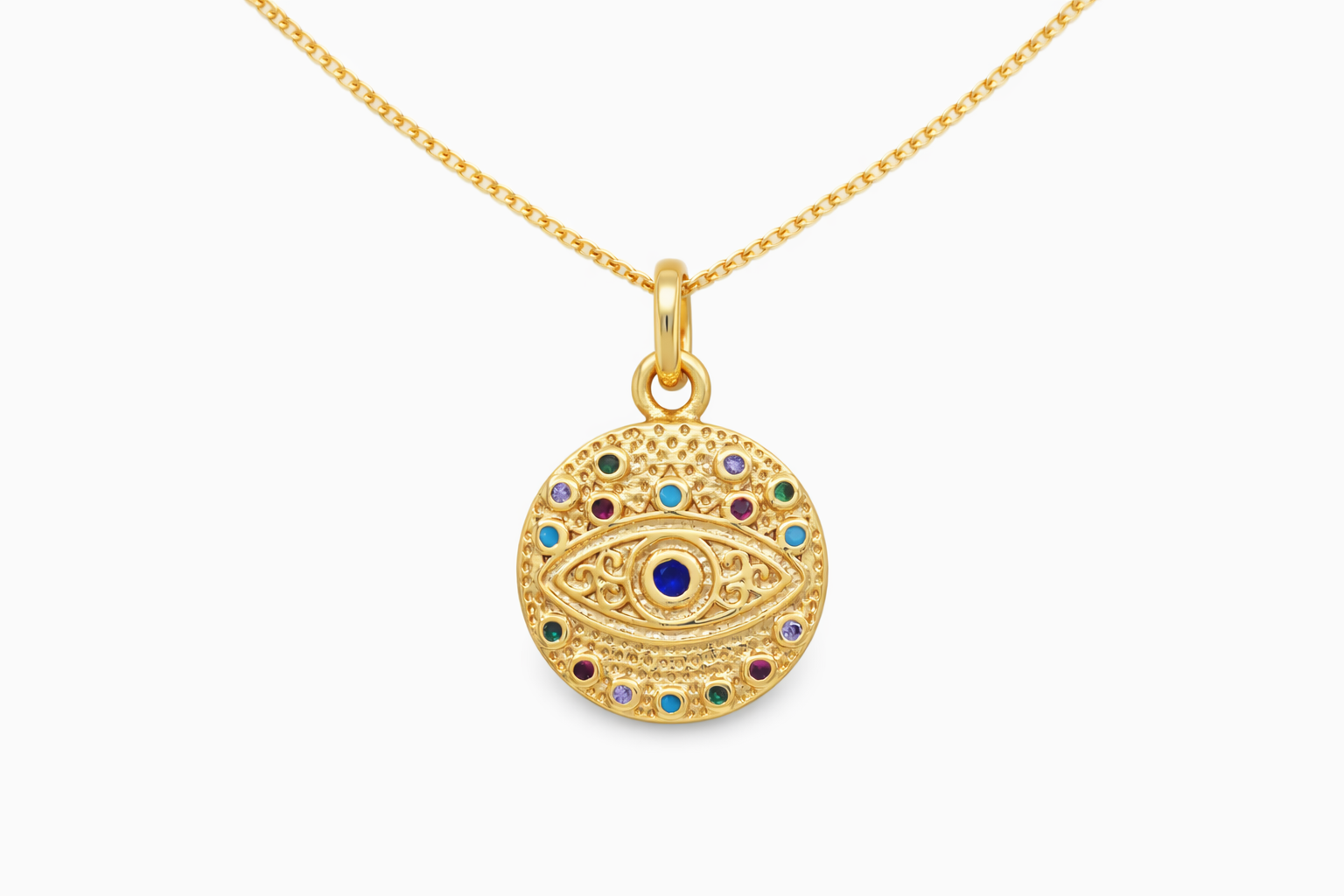 Ornate Eye Necklace