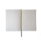 Daisy Frame embroidered hardbound notebook by Denik, alternate view