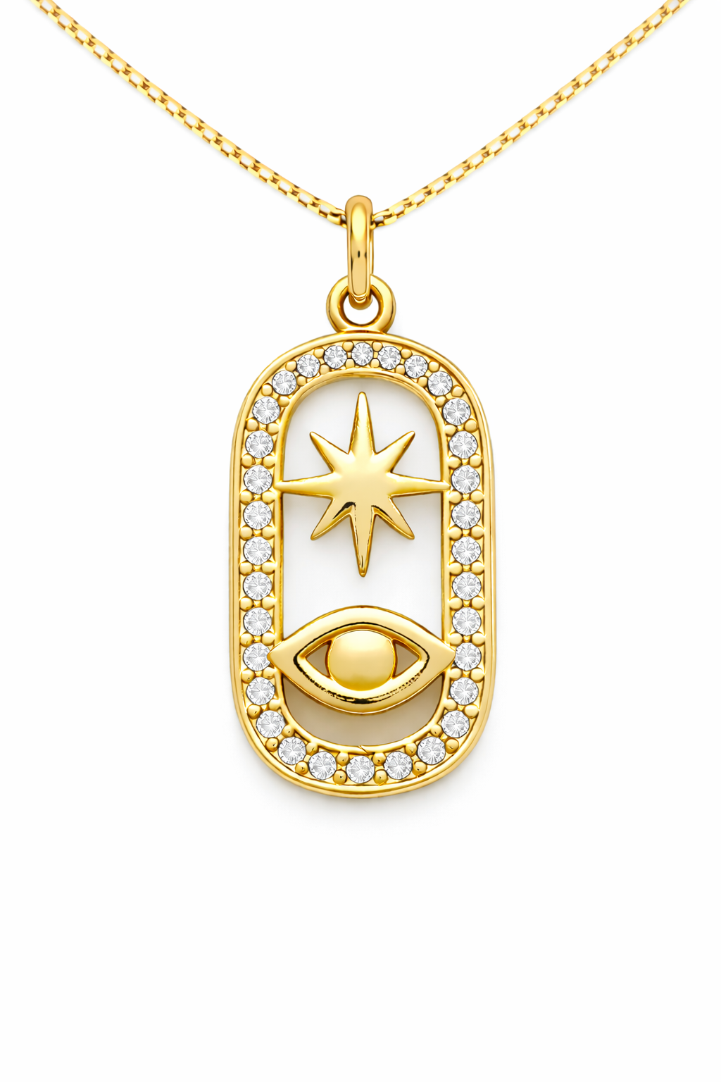 Nova Shield Necklace