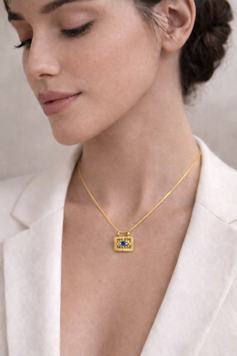Radiant Rectangle Necklace