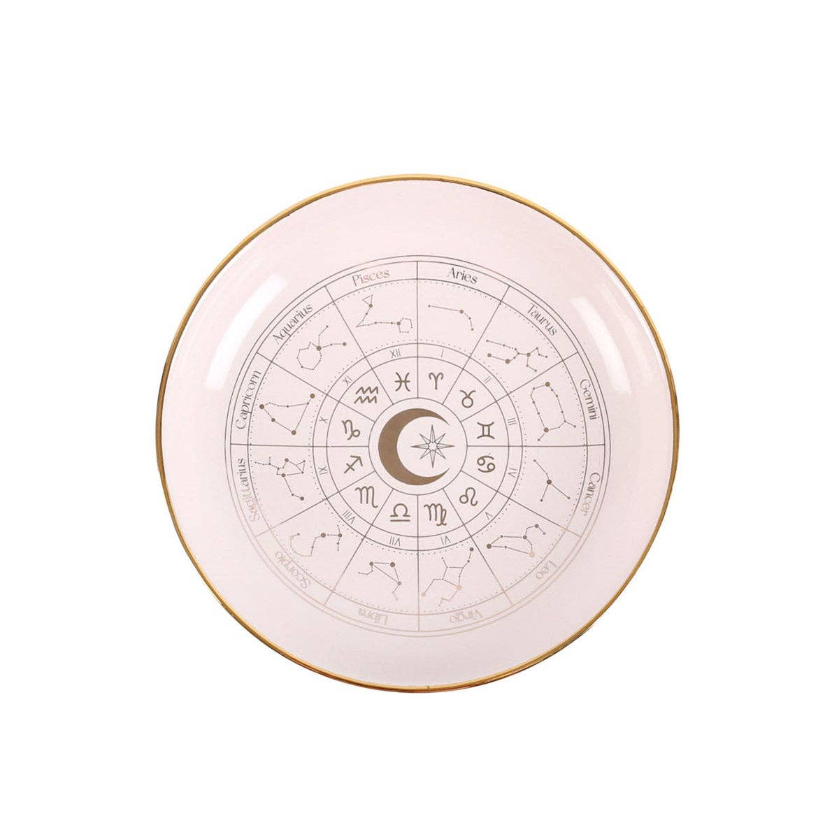 Astrology Wheel Trinket Dish
