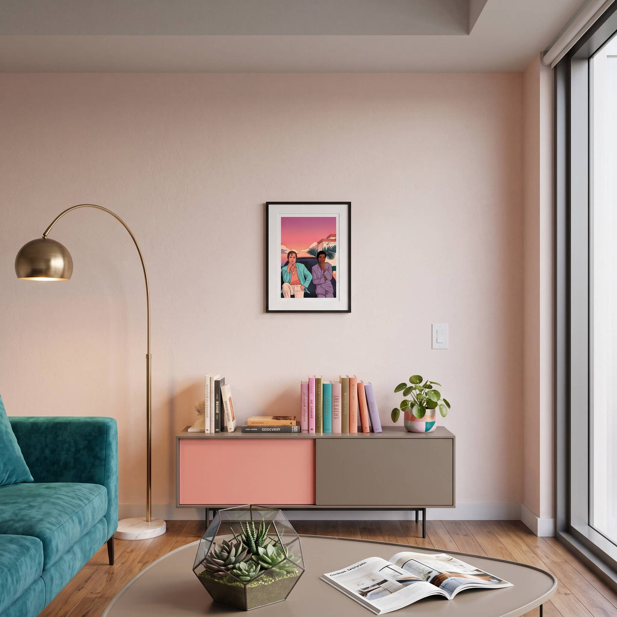 Miami Vice Print