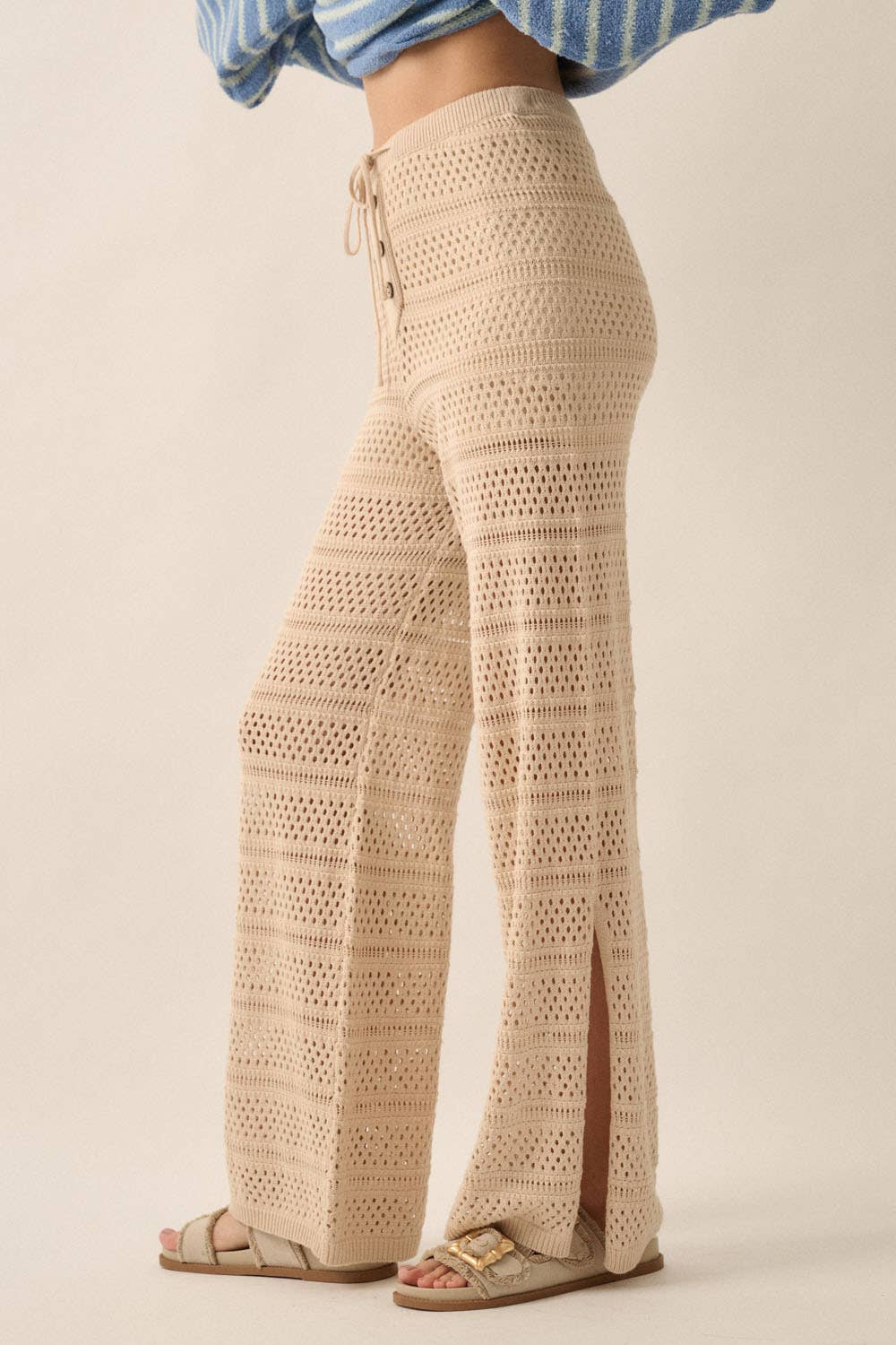 Coastal Crochet Pants