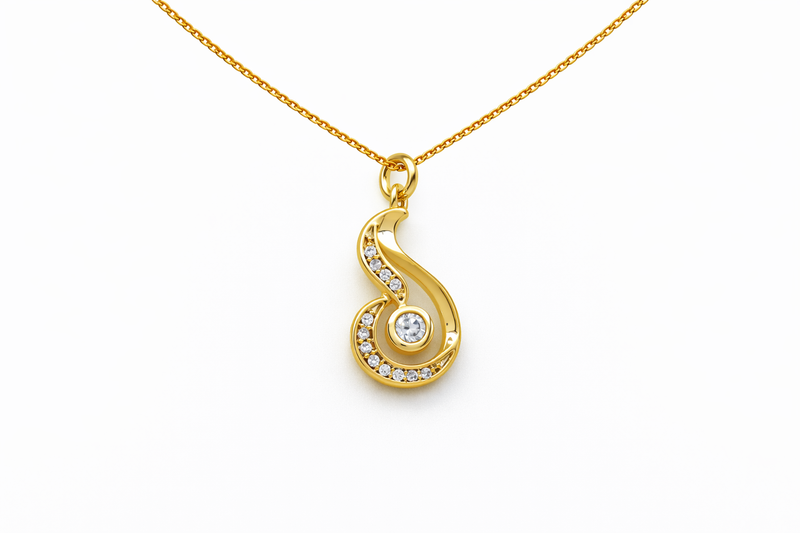 Swirl Necklace
