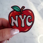 NYC Big Apple Patch featuring a vibrant design of the iconic Big Apple.