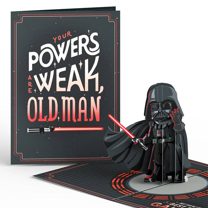 Star Wars™ Darth Vader™ Your Powers Are Weak Pop-Up Card