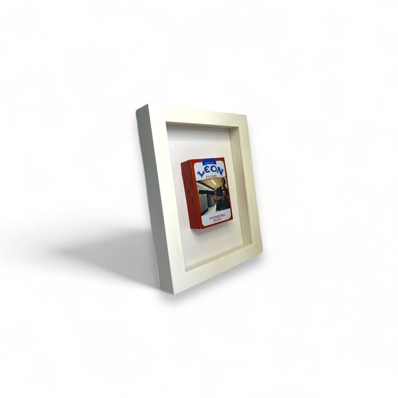 Leon The Professional Cigarette Pack Framed