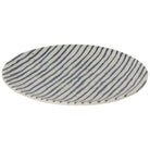 Set of 4 Element Appetizer Plates made from stoneware with reactive glaze finish.