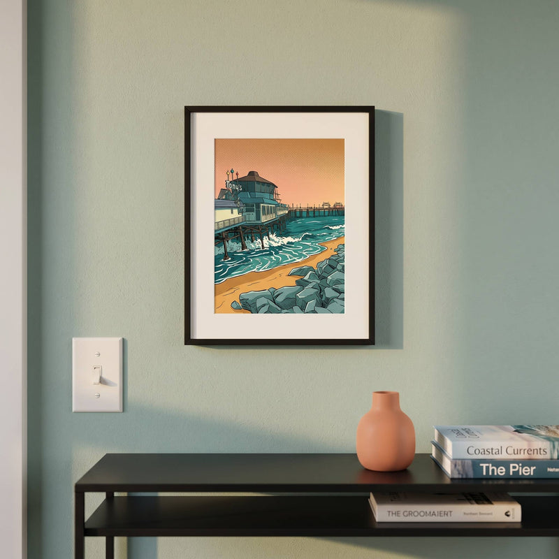 Redondo Beach Tony's Print