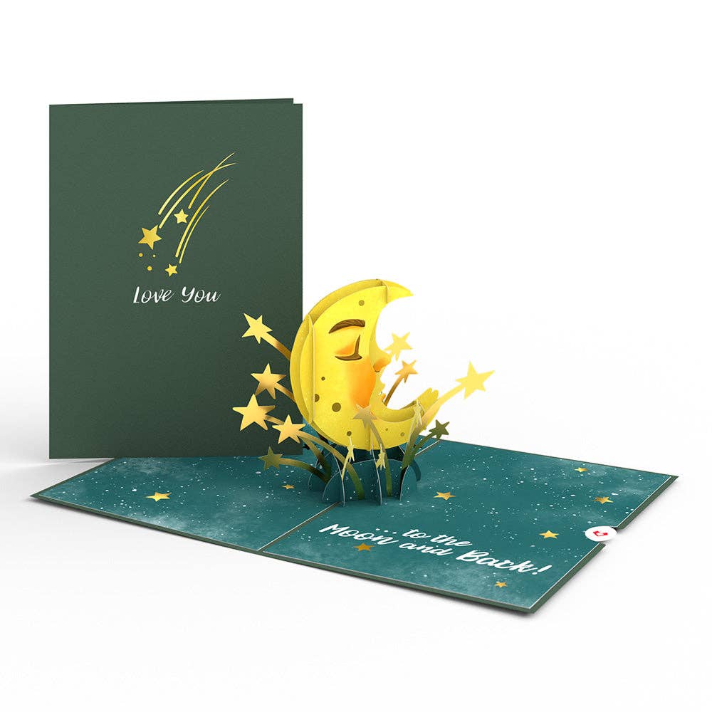 Love You to the Moon and Back Pop-Up Card – FORMA LA