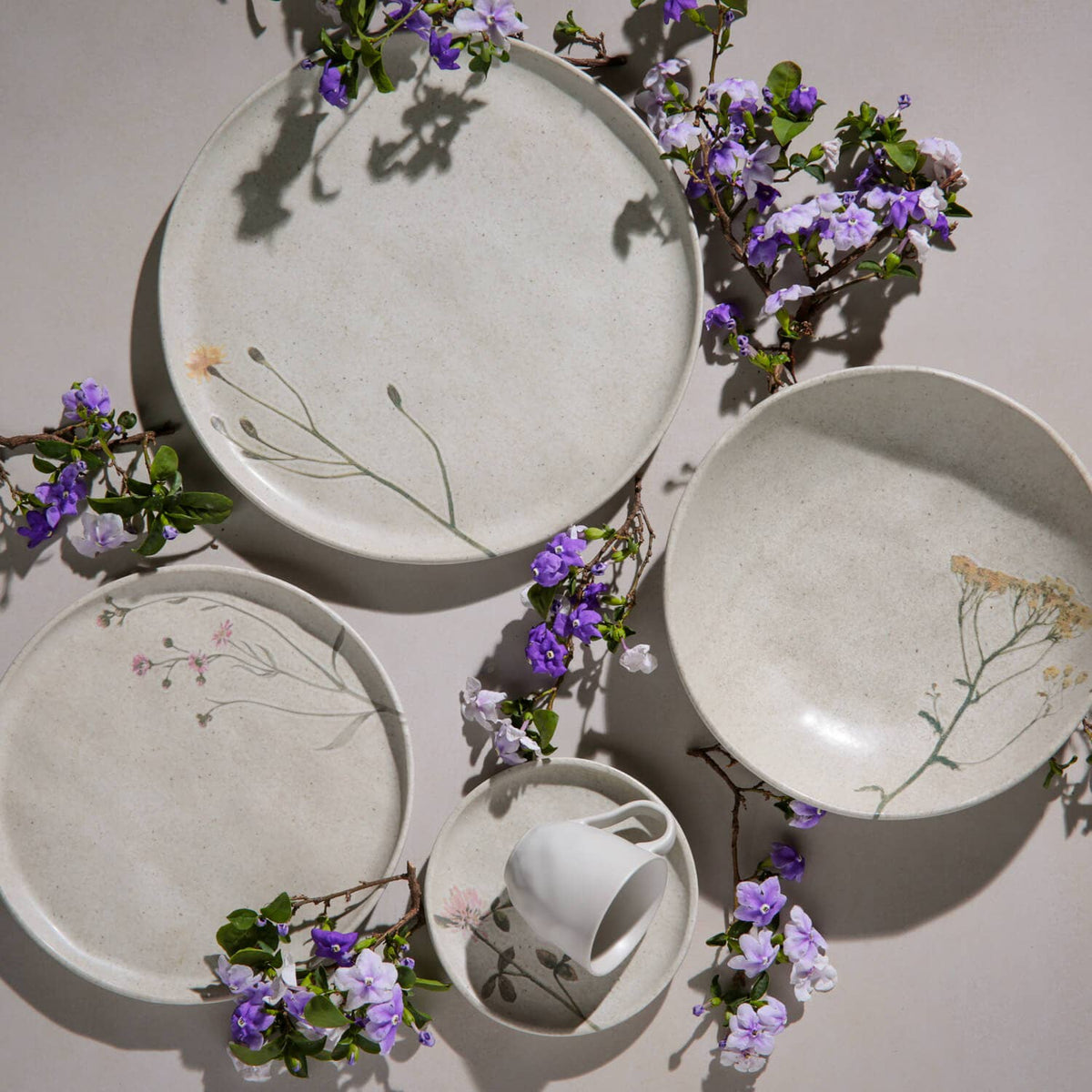 Bio Stoneware Campestre Salad Bowl, 28 Oz