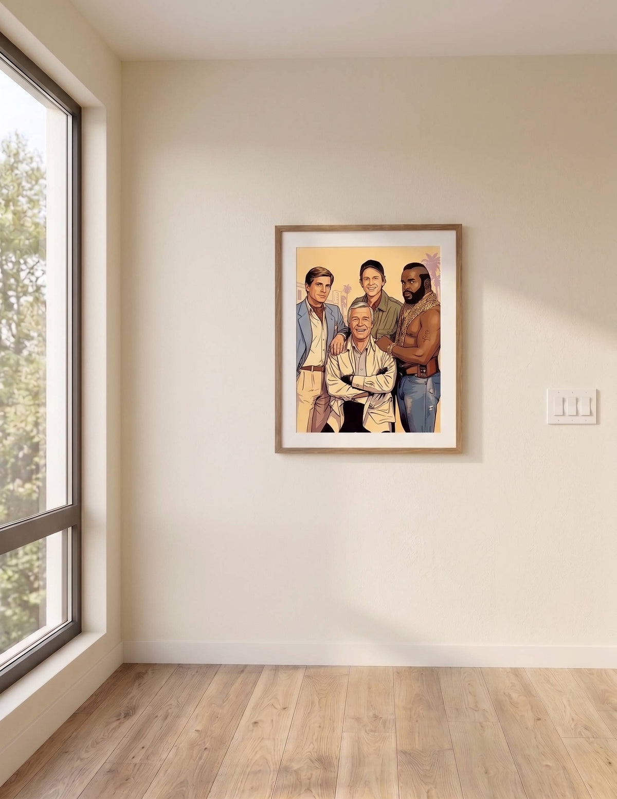 A Team Print