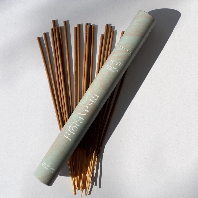Eucalyptus & Sage Essential Oil Incense