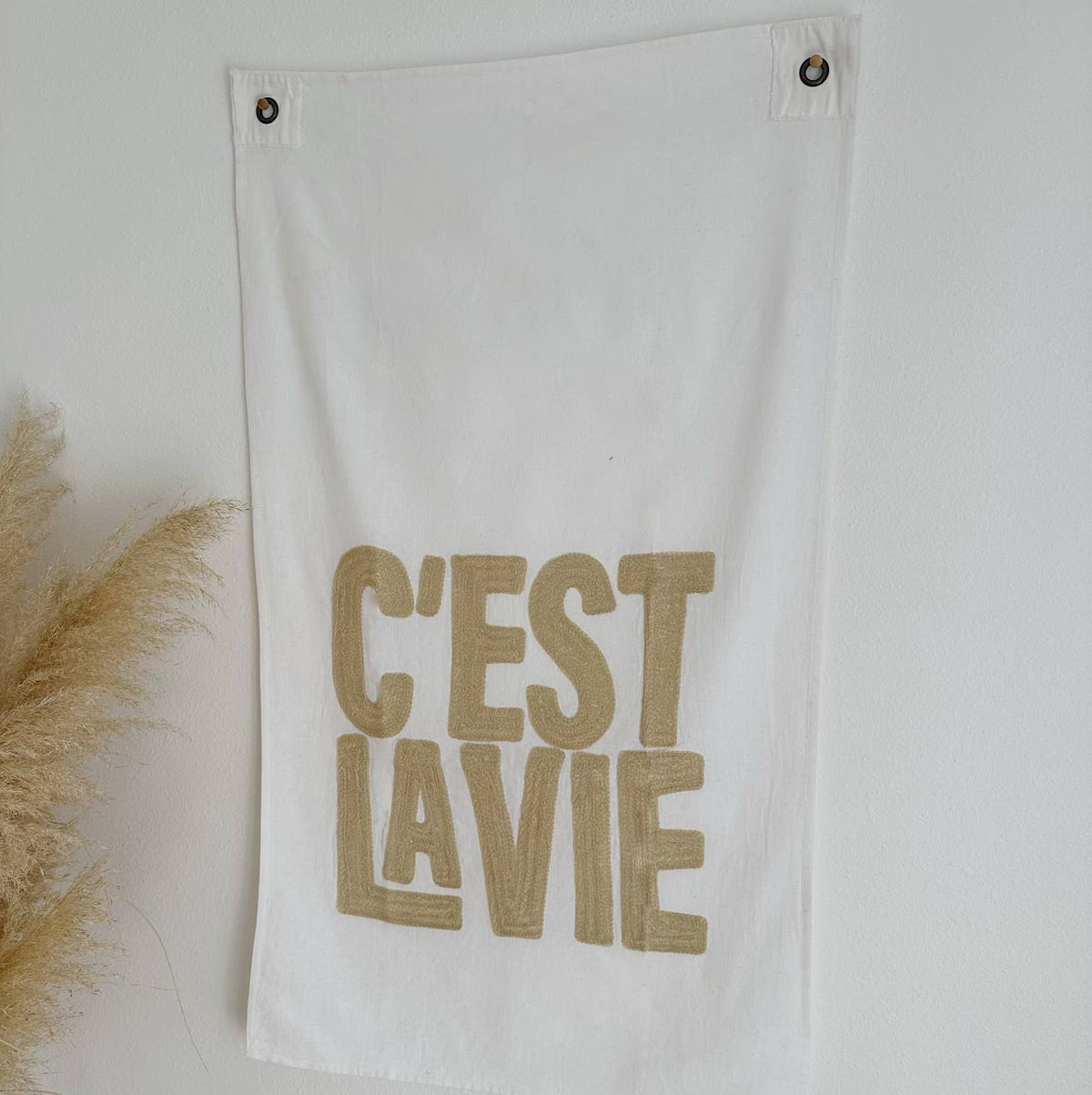 C'lest La Vie - Handmade Wall Hanging