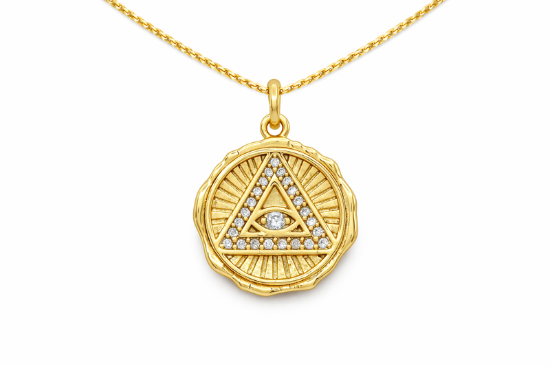 Mystic Pyramid Necklace