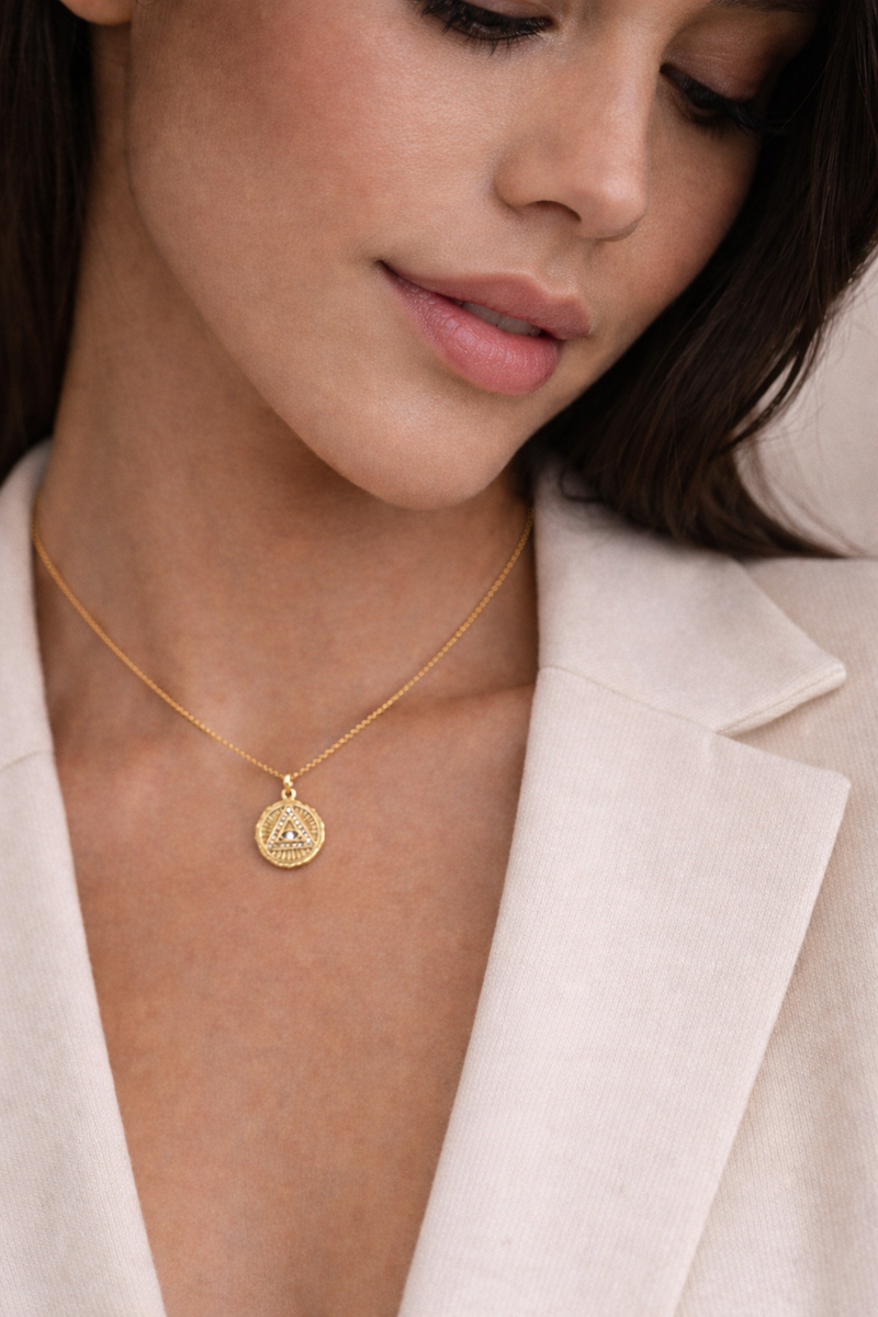 Mystic Pyramid Necklace