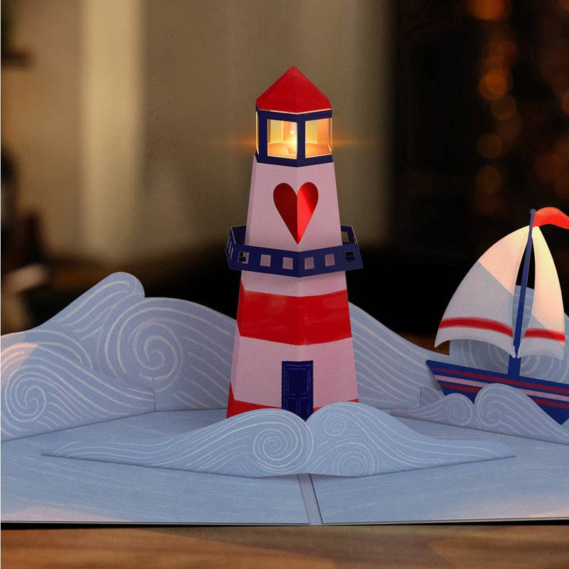 Light of My Life Light-Up Pop-Up Card