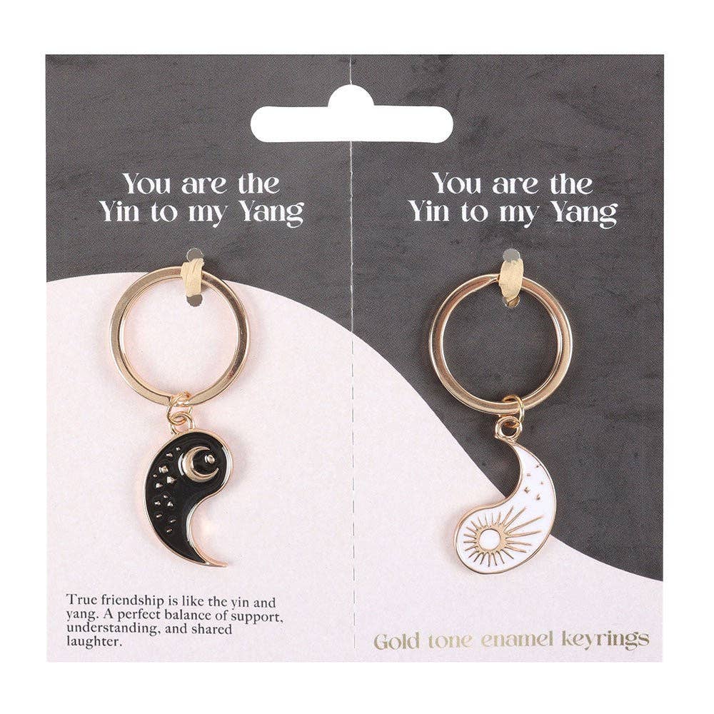 Yin Yang Keychains