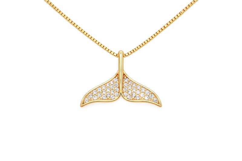 Whale Tail Necklace