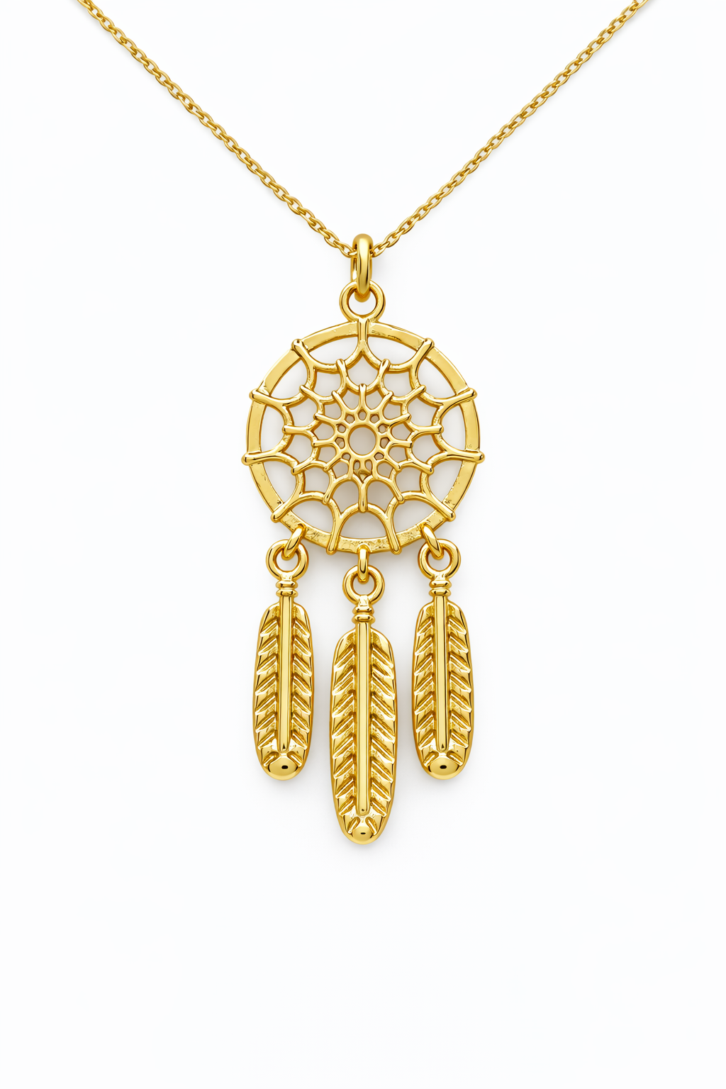 Boho Dreamcatcher Necklace