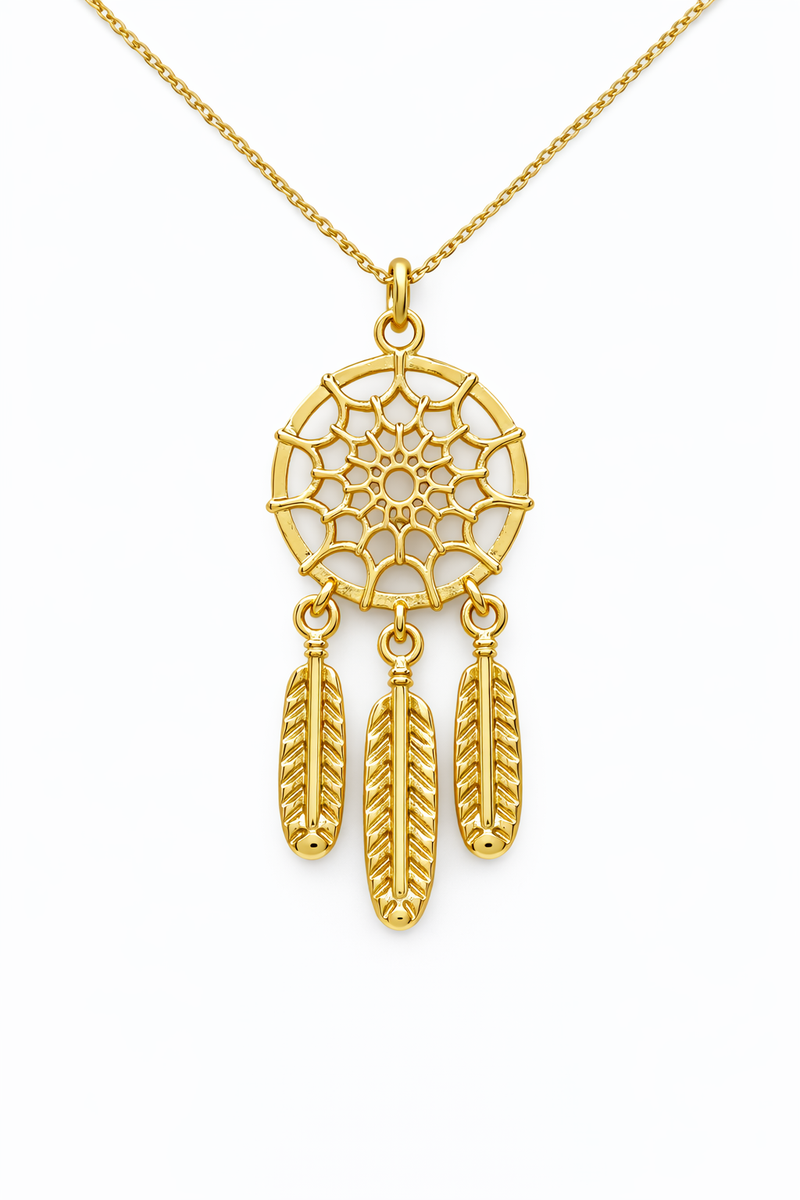 Boho Dreamcatcher Necklace