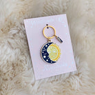 Sun & Moon Enamel Keychain