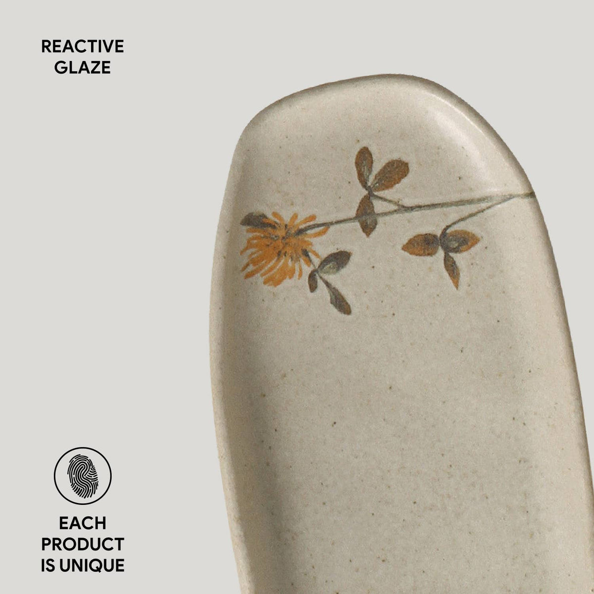 Shallow Oval Platter Small 9.06 x 4.33" Campestre