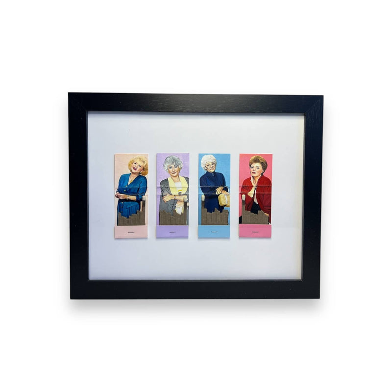 The Golden Girls Set Framed Art