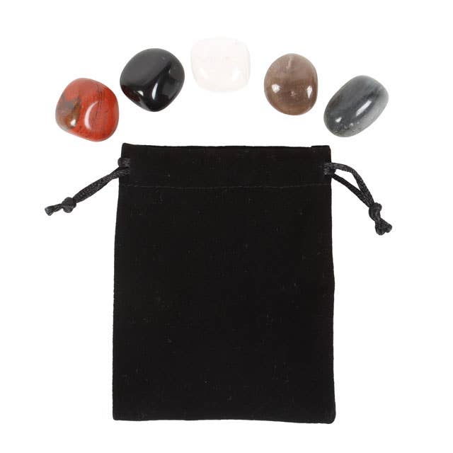 Scorpio Crystal Set - Obsidian, Garnet, Passion Stones