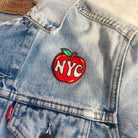 NYC Big Apple Patch featuring a vibrant design of the iconic Big Apple.