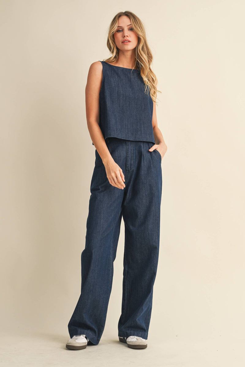 Camille Denim Set