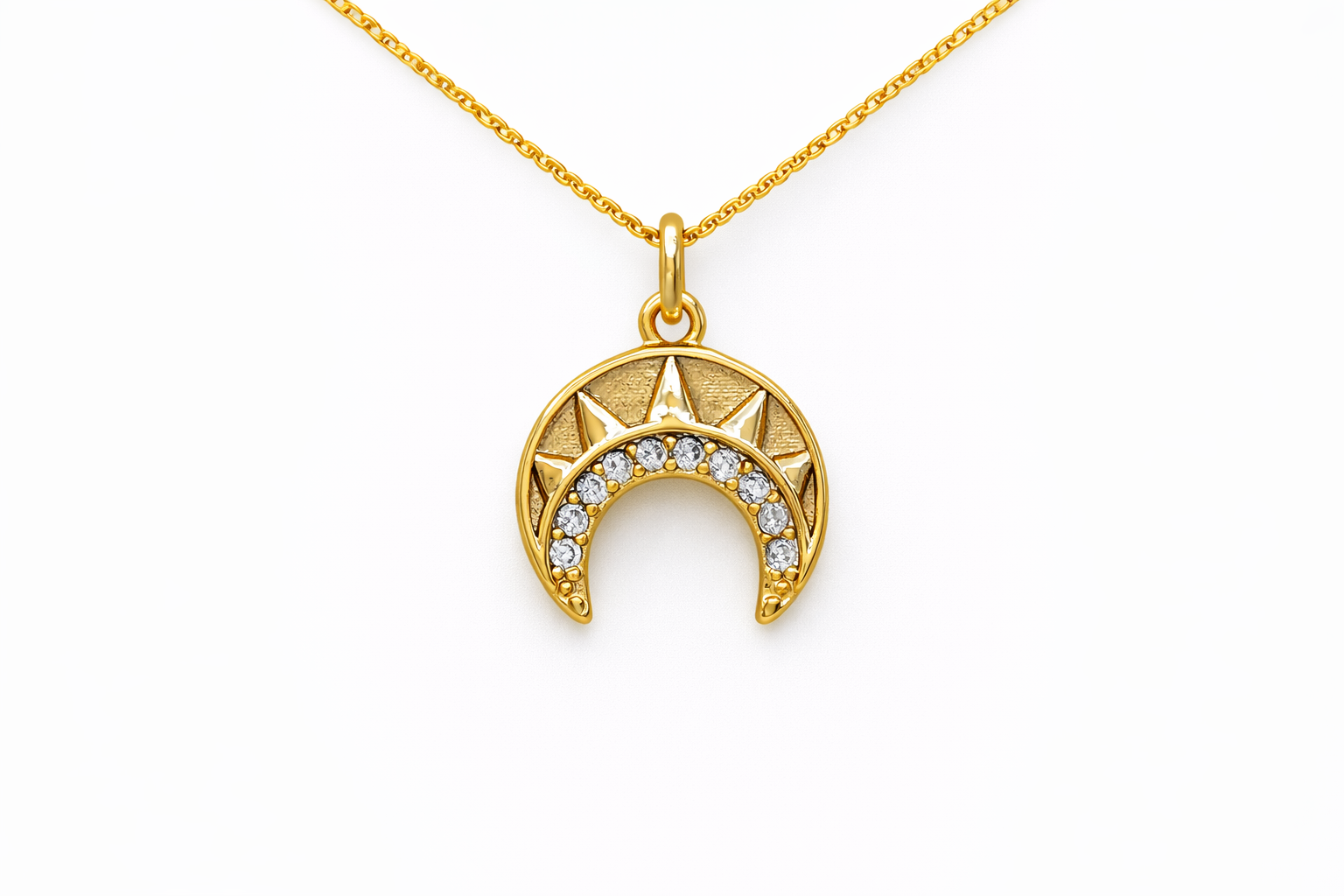 Inverted Eclipse Necklace