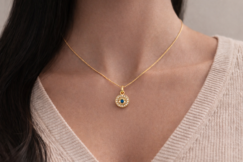 Radiant Eye Necklace