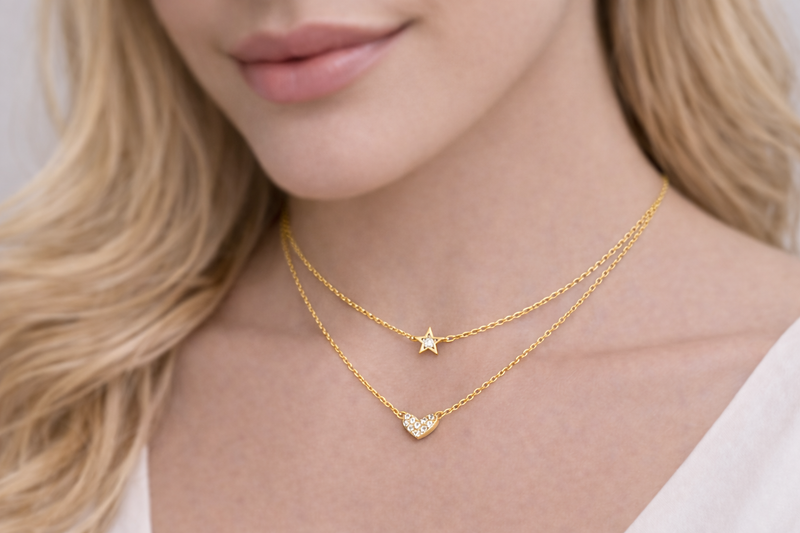 Celeste Duo Necklace
