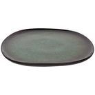 Tumble Plate featuring a smooth, polished surface with rich, earthy tones, inspired by the inner beauty of tumbled stones.