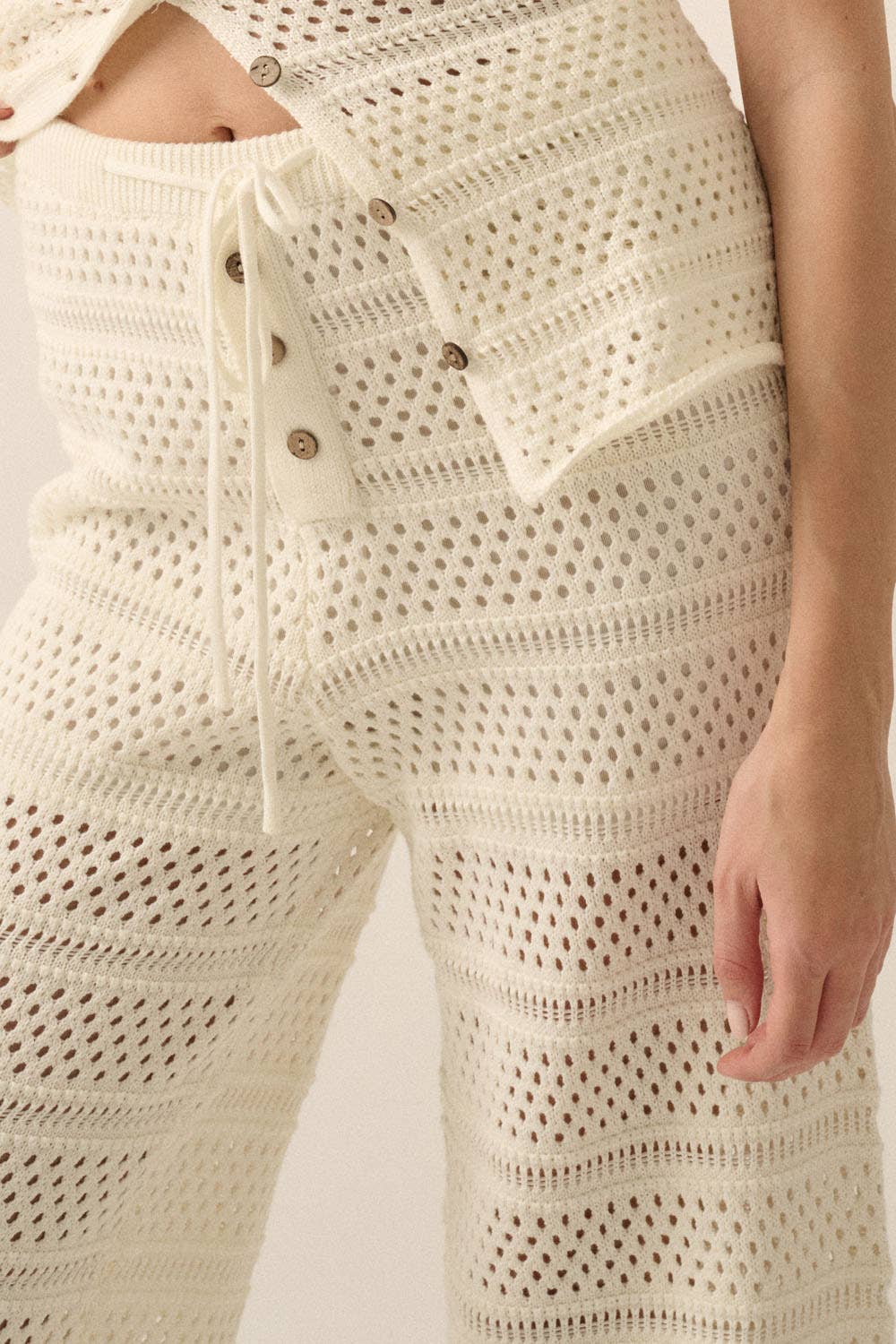 Coastal Crochet Pants