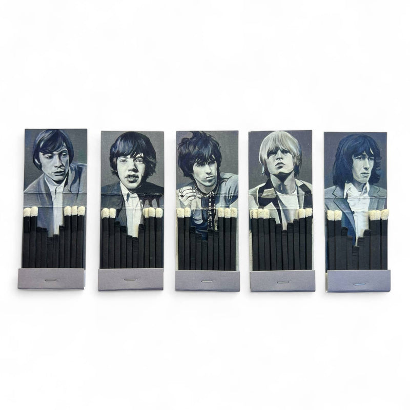 The Rolling Stones Handmade Matchbook Framed Art