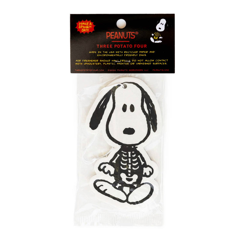 Snoopy Halloween Skeleton Air Freshener
