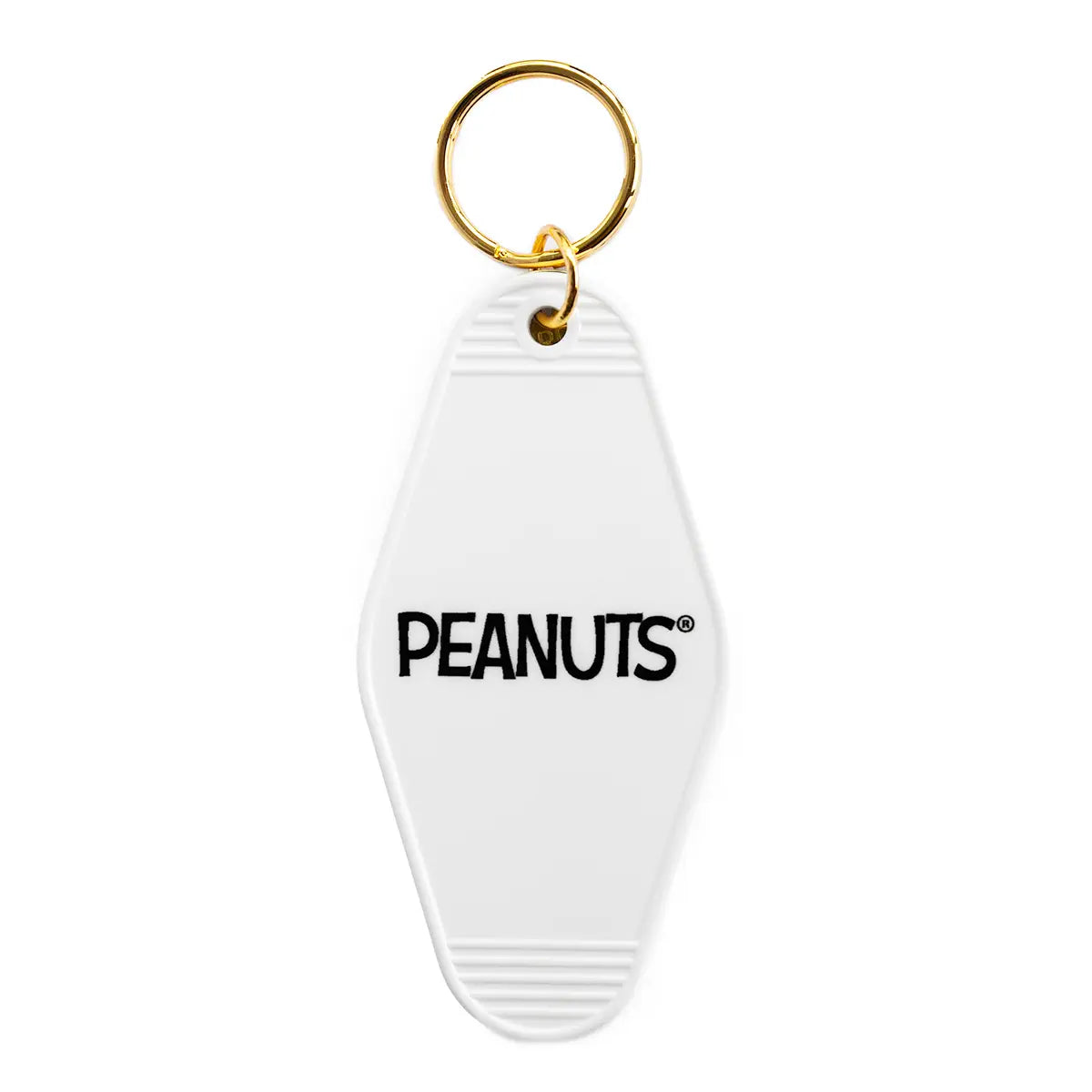 Peanuts Snoopy Peace Movement Key Tag - Snoopy promoting peace. A stylish and meaningful accessory for keys or bags.