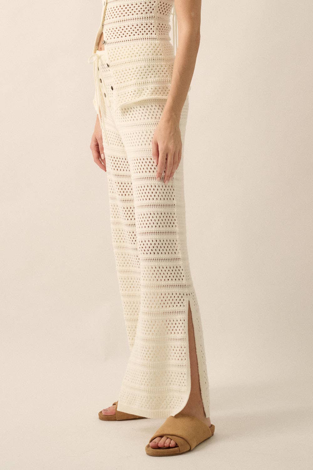 Coastal Crochet Pants