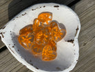 Glass Hearts in Rainbow Colors