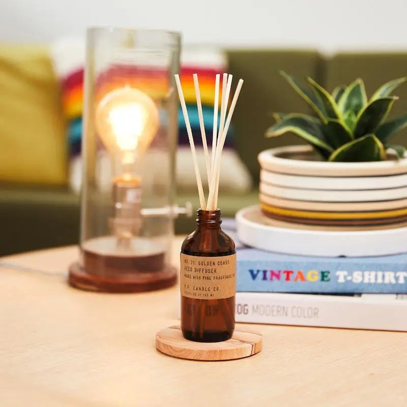 P.F. Candle Golden Coast Diffuser - A carefully crafted diffuser with the essence of the California coast.