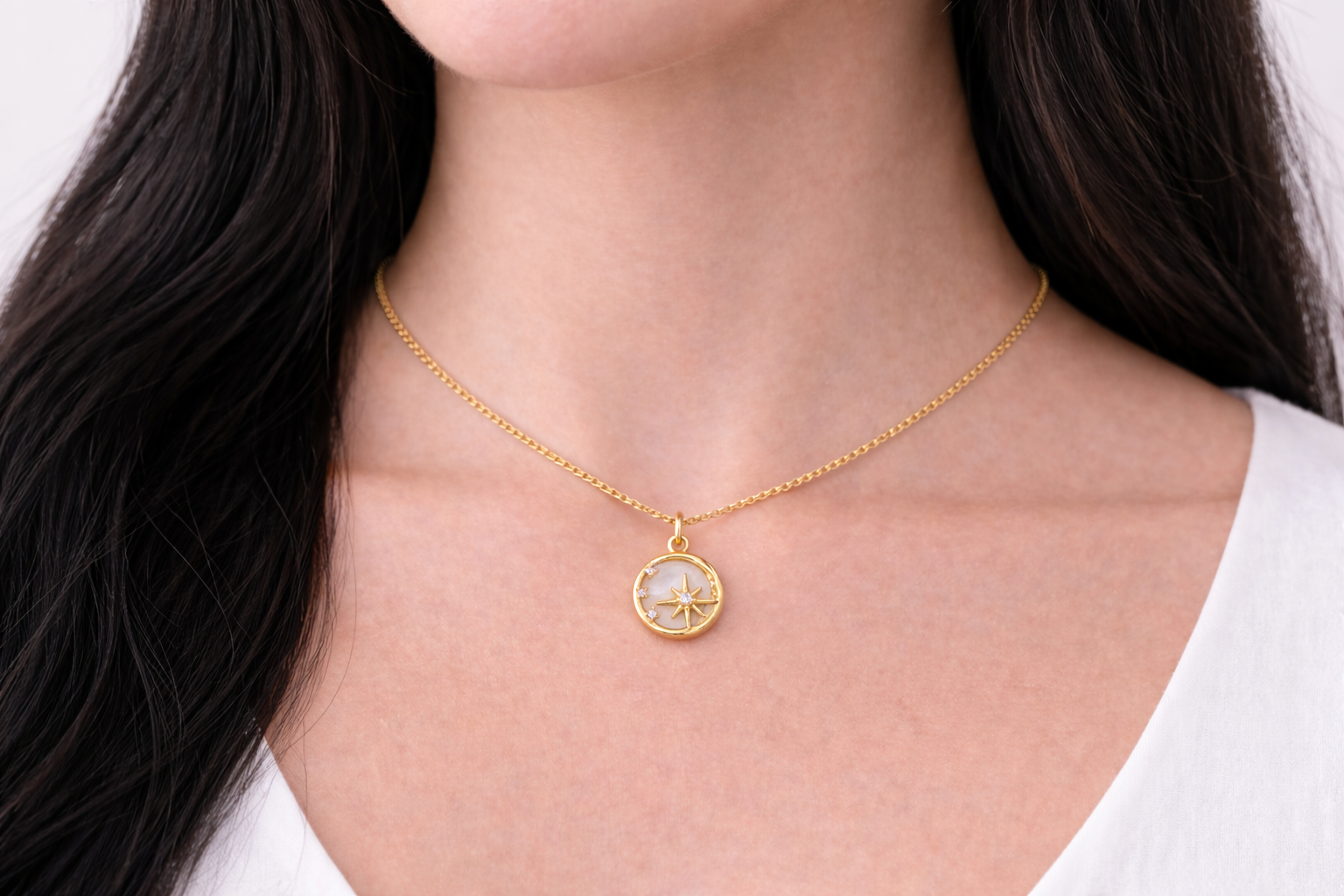 Soleil Star Necklace