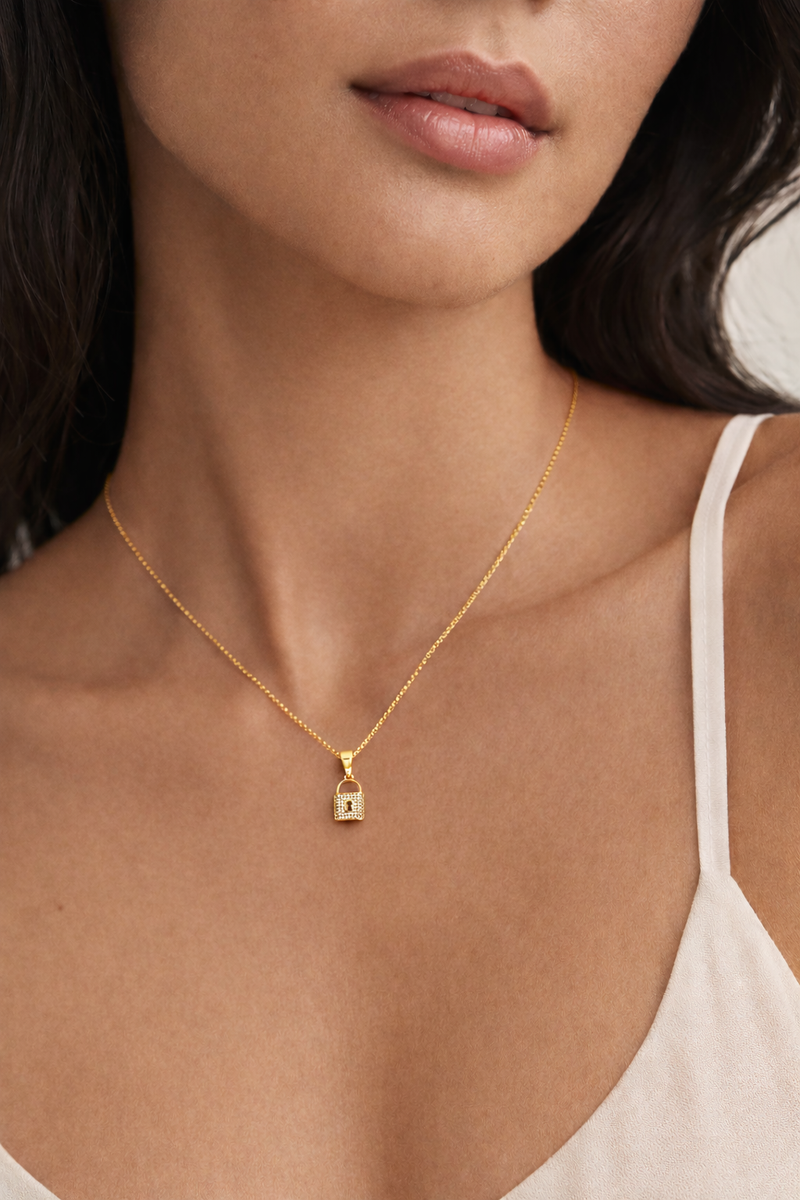 Aria Padlock Necklace