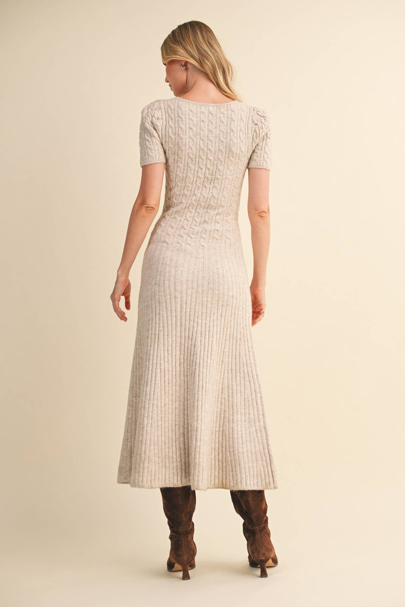 Alba Cable Knit Dress
