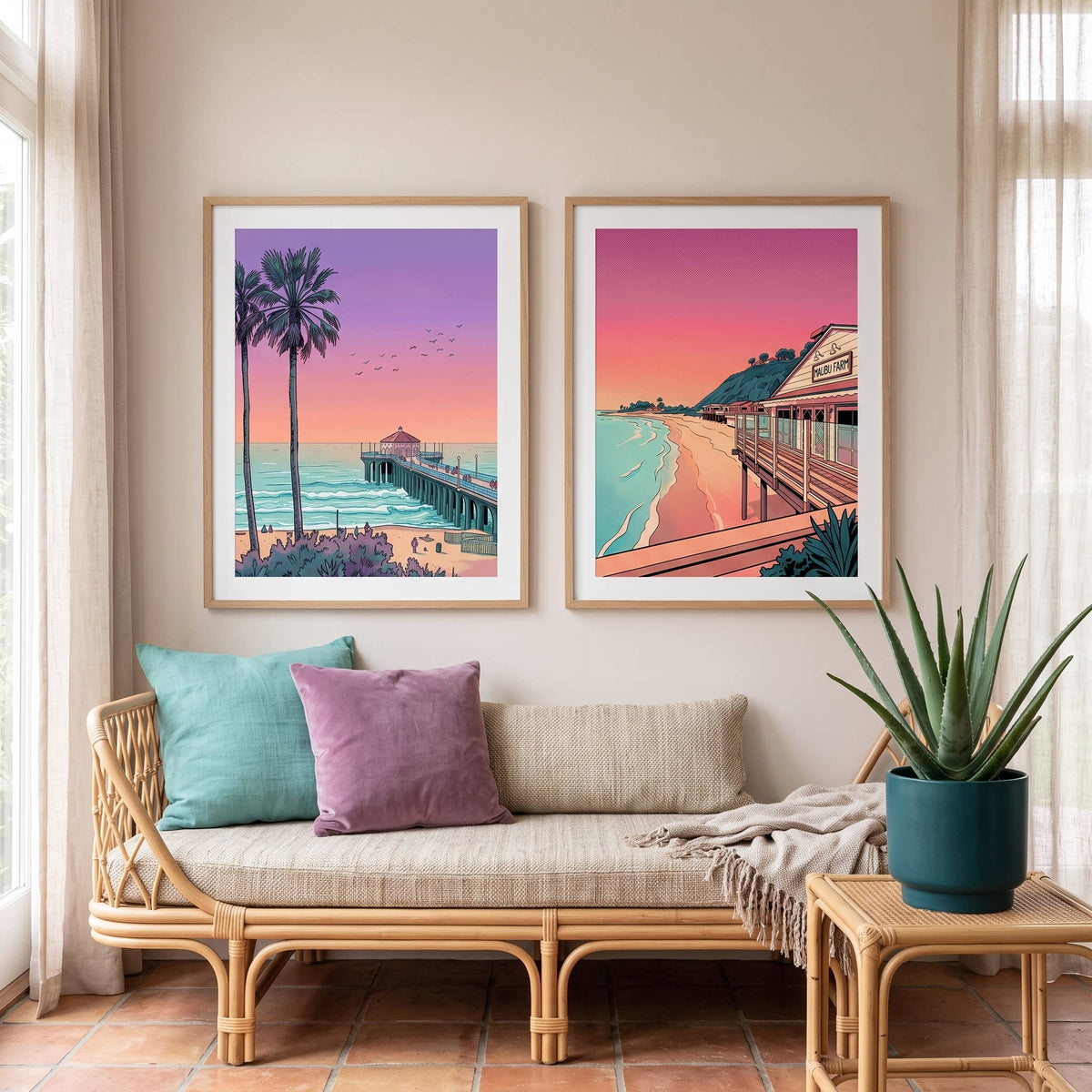 Malibu Farm Print