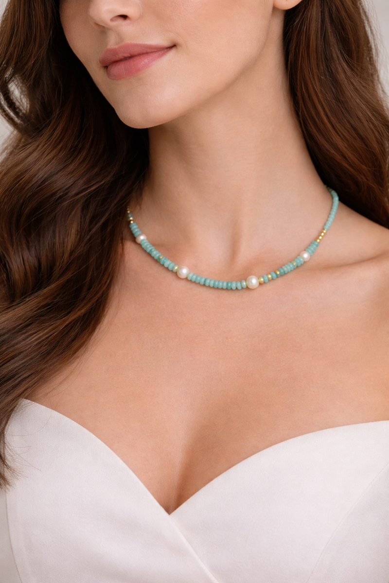 Marina Pearl Strand Necklace