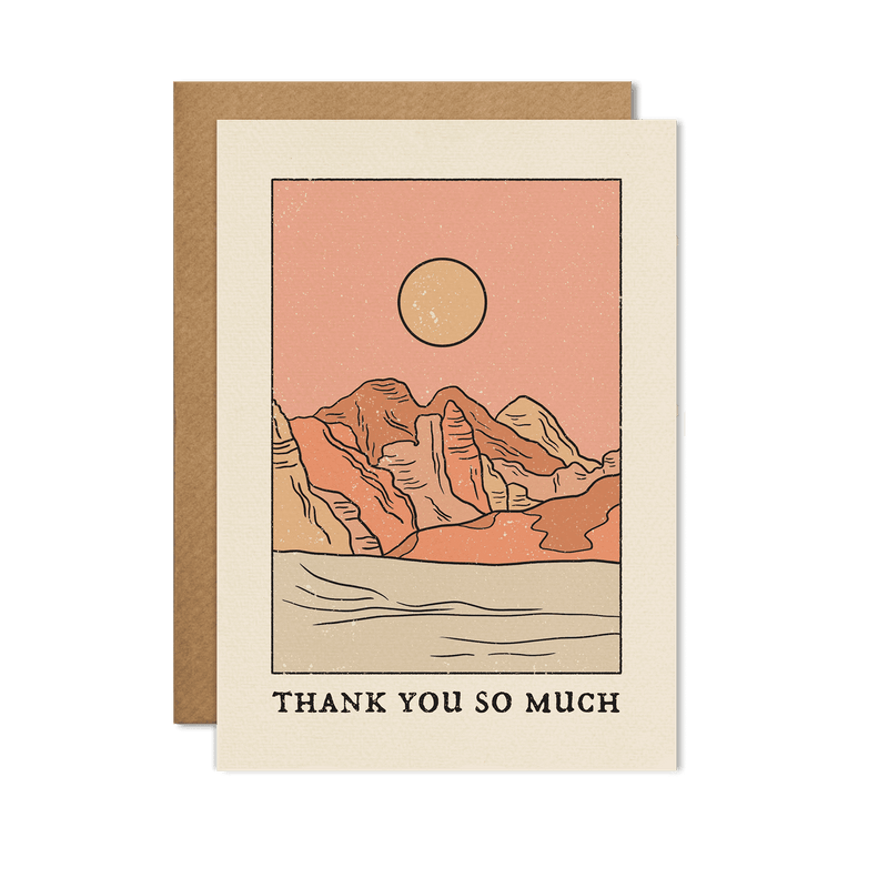 Thank You So Much Card