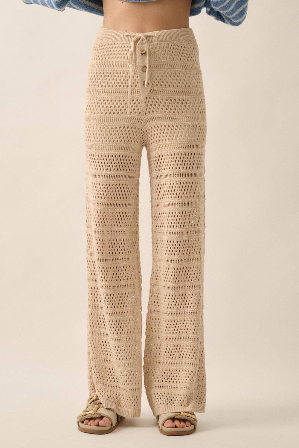 Coastal Crochet Pants