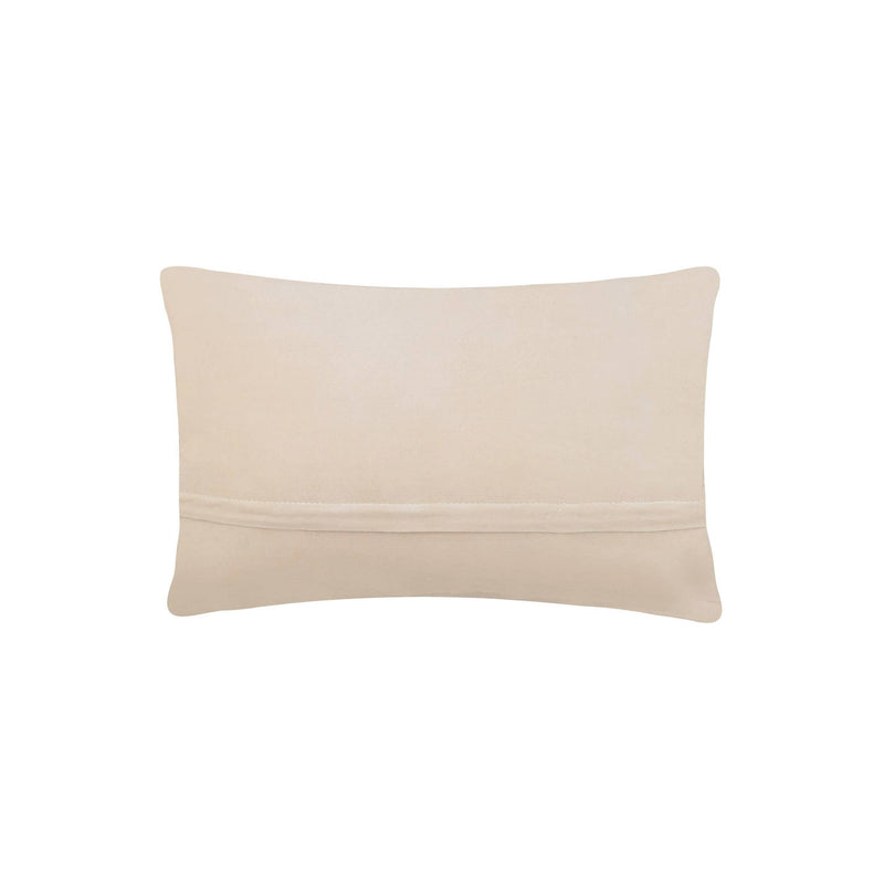 Hook pillow with USA text and American flag design in red, white, and blue colors.